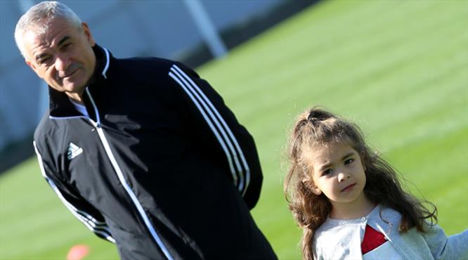 DG Sivasspor antrenmanında minik misafir
